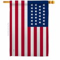 Guarderia 28 x 40 in. United State 1845-1846 American Old Glory House Flag with Double-Sided Banner Garden GU3953810